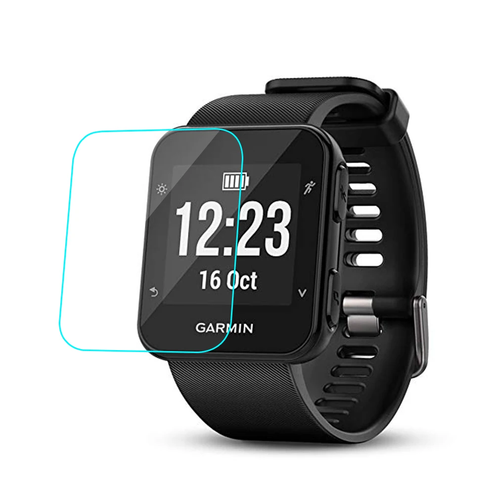 Защитная пленка для часов Garmin Forerunner 35 Smart Watch 0,26 мм 2.5D защита из закаленного стекла для экрана Защита от отпечатков пальцев