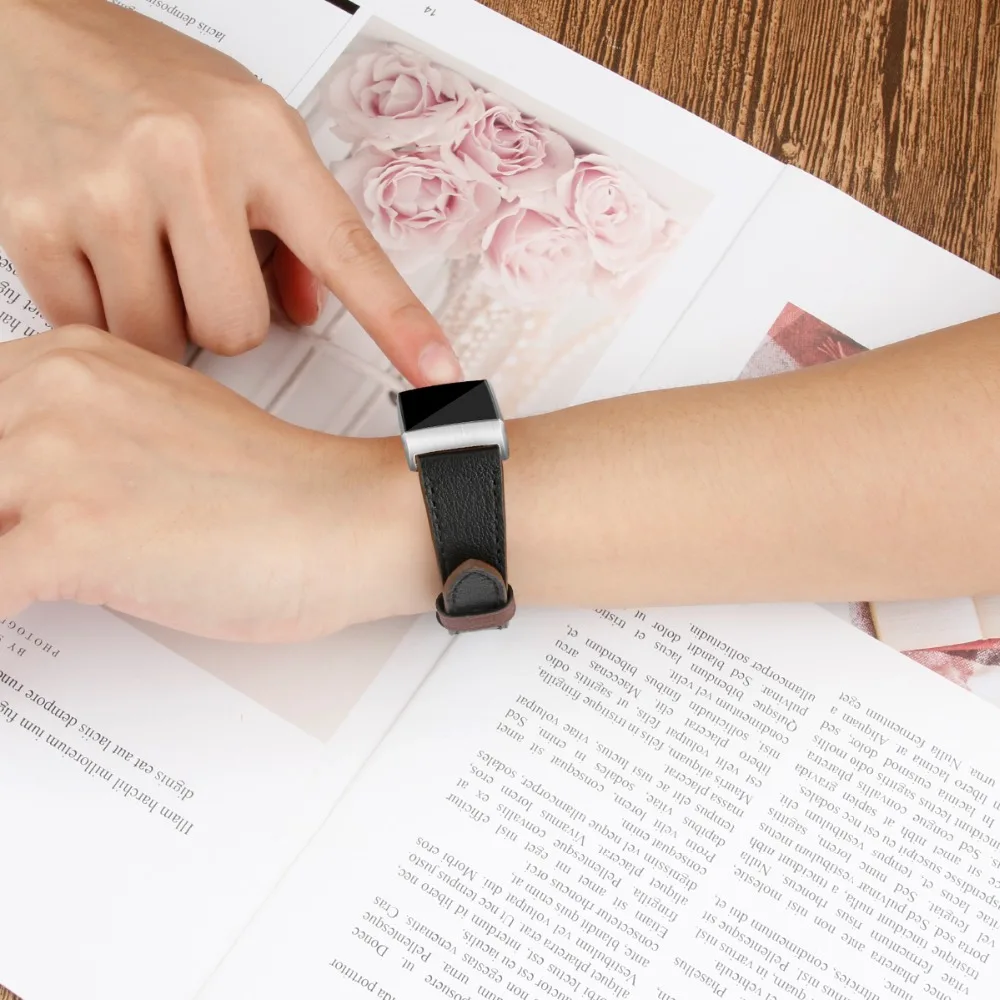 COMLYO, кожаный ремешок для наручных часов, ремешок для Fitbit Charge 3, сменный Браслет, Смарт-часы, ремешок для Fitbit Charge3, браслет