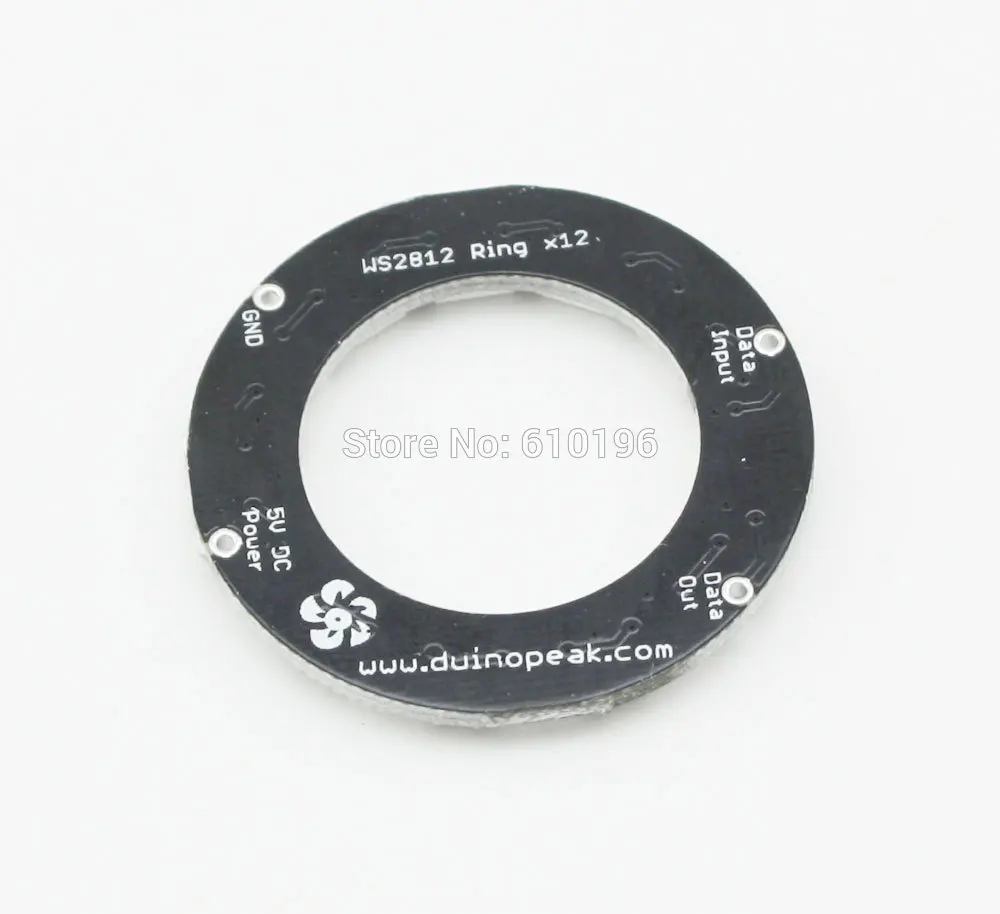 12 бит X WS2812B модуль WS2812 5050 RGB светодиодная кольцевая лампа со встроенными