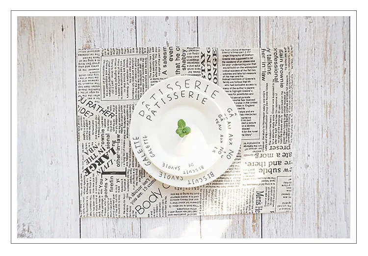 drink coasters 40x60 см, простой стиль, прямоугольная качественная салфетка, столовые коврики, хлопковые коврики для стола, декоративная чаша, подставка для тарелок, 1 шт - Цвет: drink coasters
