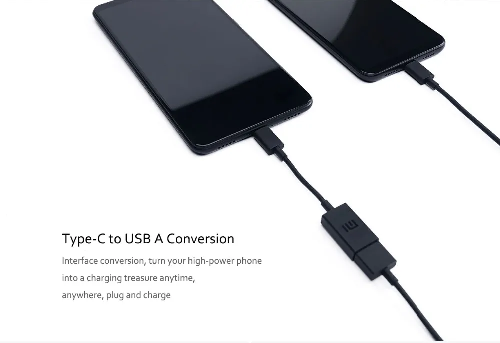 Xiaomi OTG Дата кабель тип-c к USB преобразования внешнее устройство зарядки внешний диск U для обмена данными легко носить с собой