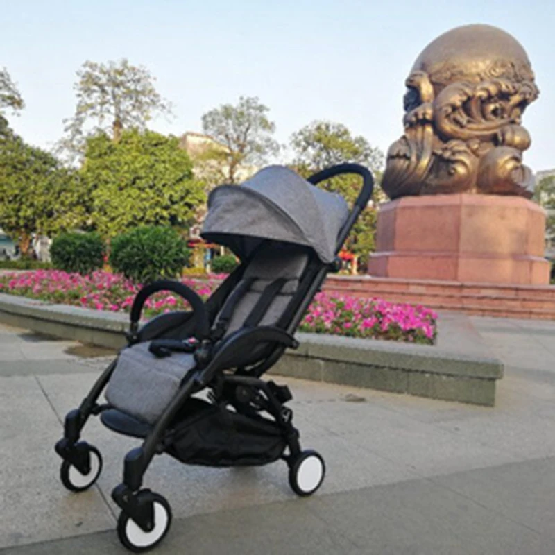 2018 baby strollers ultra-lightweight folding can sit lie high landscape umbrella trolley summer and winter | Мать и ребенок