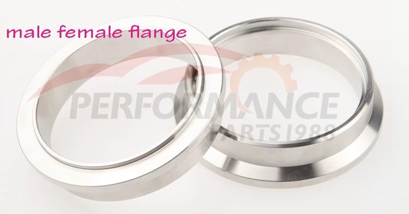 2.5&quot Self Aligning Male/Female V-Band Vband Flange Ring CNC 304 Stainless Steel | Автомобили и мотоциклы
