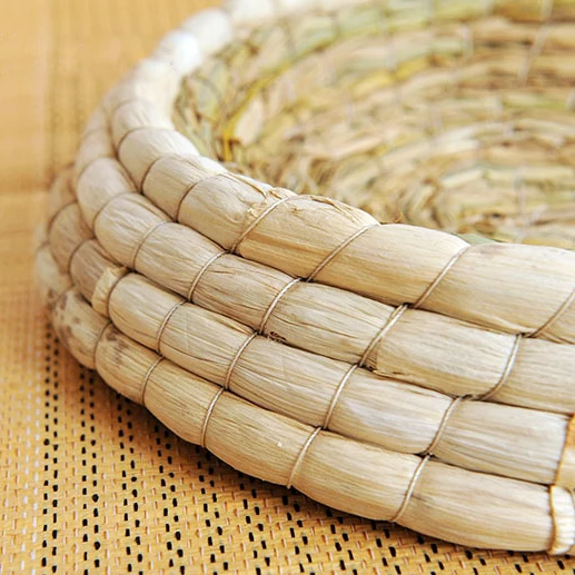 Hamster Cage bird toys Handmade straw dove nest Corn fur Pet Bedtoys for hamsters Totoro Dove Guinea pig Rabbit House | Дом и сад
