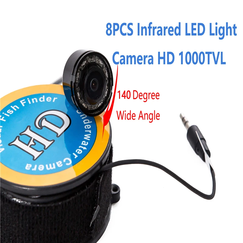 Подводная камера YUMEIQUN 20 м/30 м рыболокатор 4 3 дюймов HD 1000TVL видеокамера для рыбалки