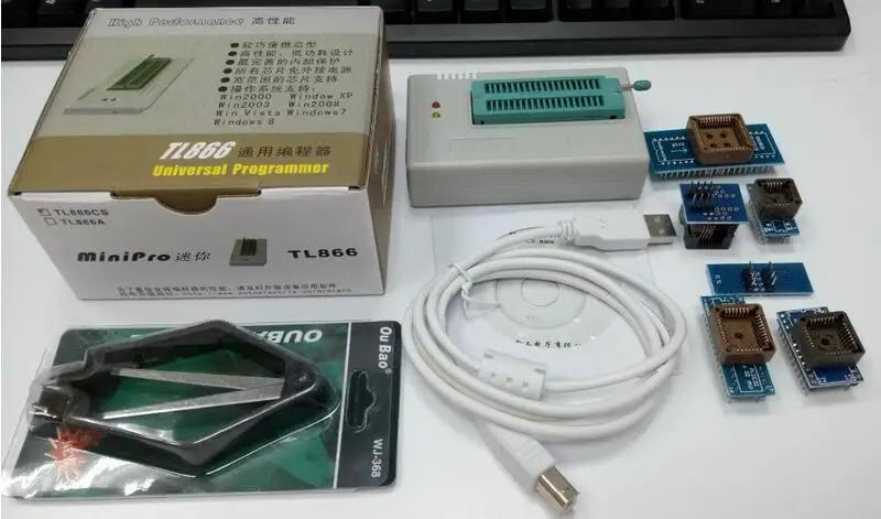 Программатор V10.37 XGECU TL866II Plus USB EPROM Nand FLASH BIOS EEPROM 8051 24 93 25 также имеет proman лучше чем
