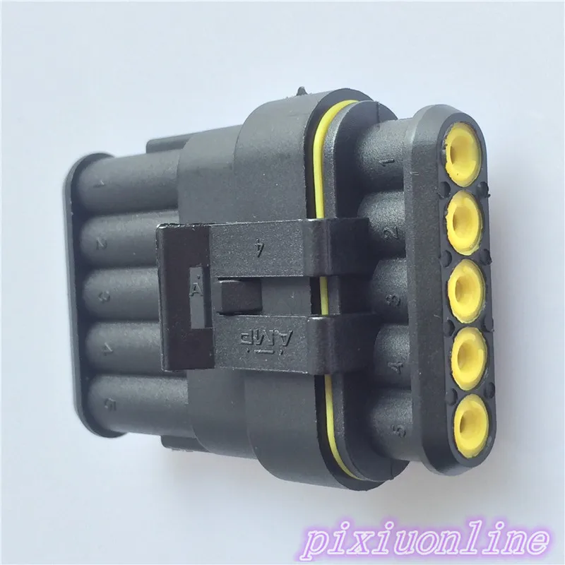 1 комплект YL361Y 5Pin антипламенное Авто Водонепроницаемый провод разъем