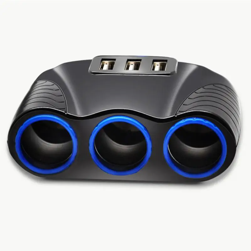 Адаптер для прикуривателя с несколькими портами USB автомобильное зарядное
