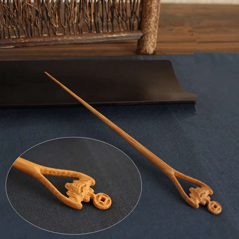 Бамбуковые резные ножницы для чая Kongfu аксессуары Tong Pot игла экологически чистые