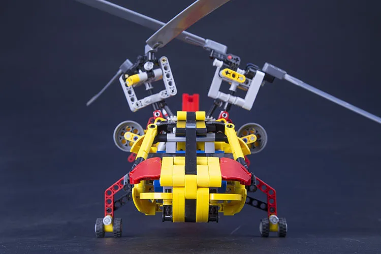 1056 шт Technic 2в1 спасательный большой вертолет Строительные блоки Набор кирпичей городской экскаватор модель детские игрушки подарок