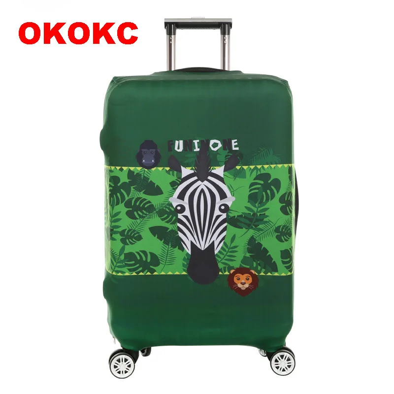 OKOKC милые Защитные чехлы для багажа в виде белки эластичные чемоданы на колесиках