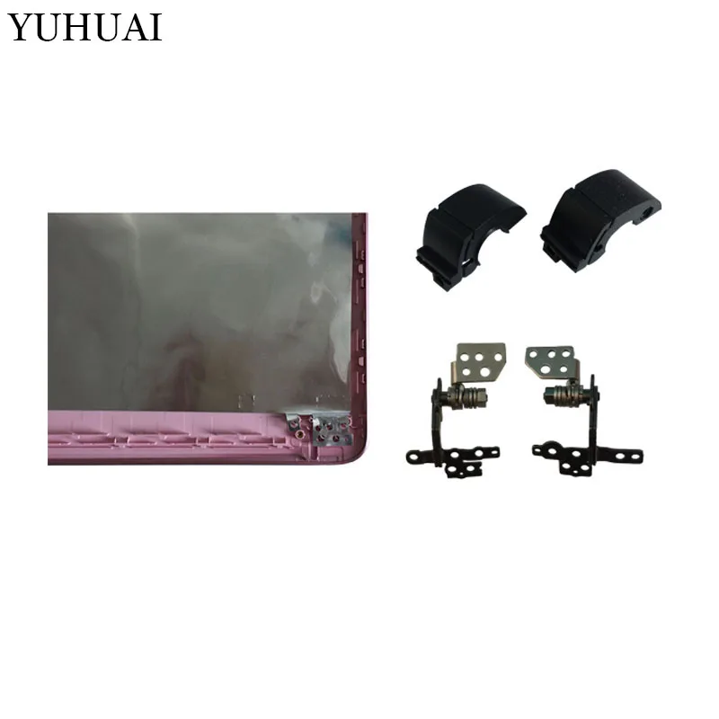 Pink H and H cover Ноутбук для SONY VAIO SVF152C29V SVF153A1QT SVF152100C SVF1521Q1RW lcd верхняя крышка/lcd передняя рамка без касания/петли крышки - Цвет: Pink H and H cover