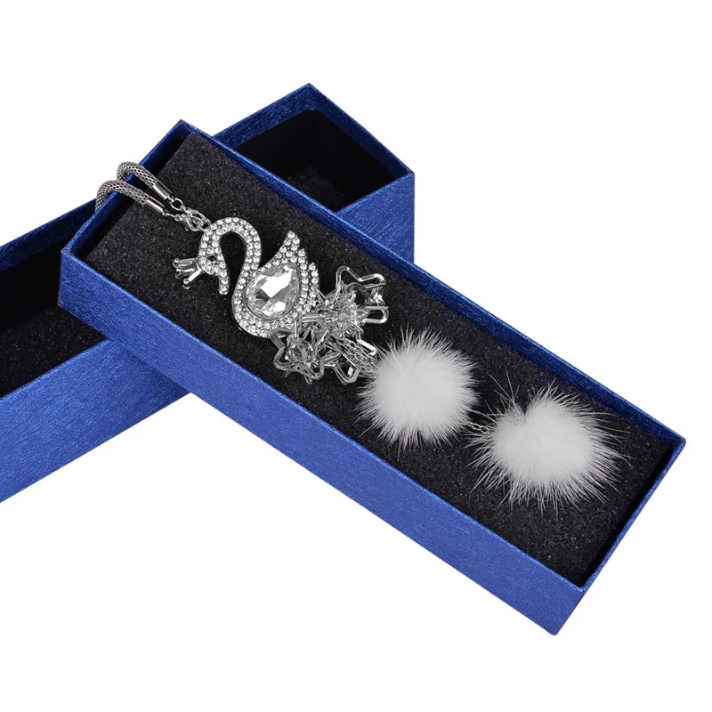 2018 модные хрустальные украшения в виде лебедя подвеска для автомобиля зеркало