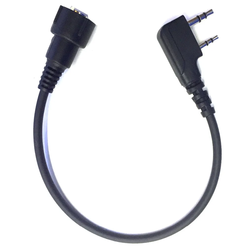 Мини разъем DIN 6pin Соединительный микрофон для горловой вибрации KENWOODE HYT PUXING WOUXUN