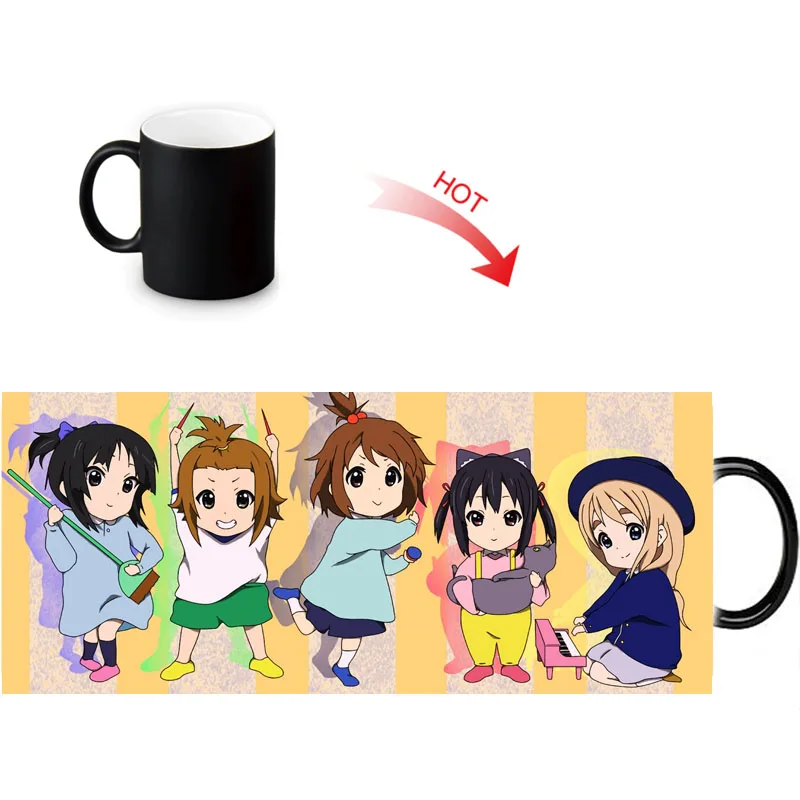 Забавная дорожная кружка K-on Girl чашка для кофе молока чая 12 унций новые кружки