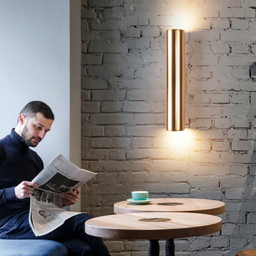 

Thrisdar, Скандинавское искусство, цвета шампанского, Золотая настенная лампа, прикроватная лампа для спальни, Коридорная настенная лампа для о...