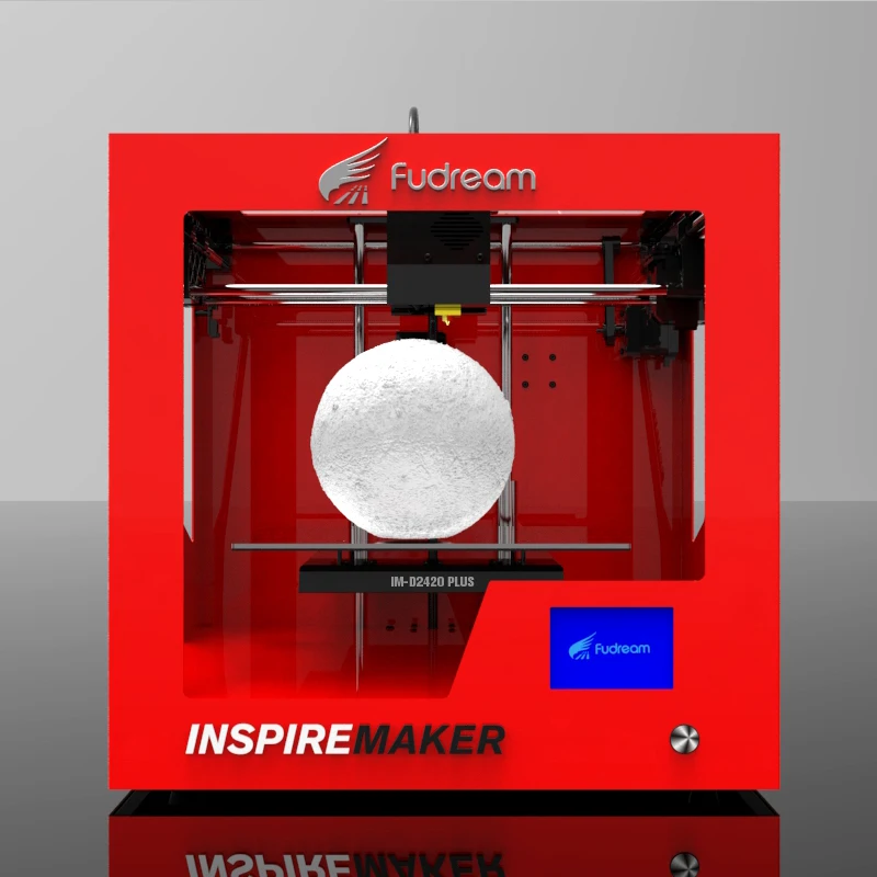 Фабричный 3d принтер Fudream IM D2420 большой промышленный с 10 мм толщиной подогревом|3D