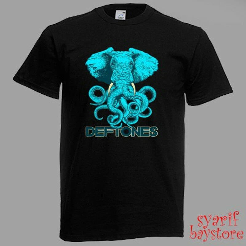 Deftones греческий театральный логотип мужская Черная Футболка размер S M L XL 2XL