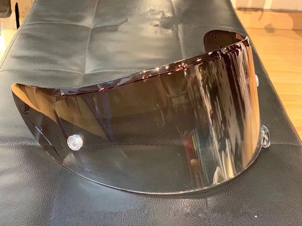 Light Brown Motorcycle Helmet Visor Lens Full Face Shield lens case for SHOEI X14 Z7 Z-7 CWR-1 NXR RF-1200 X-Spirit 3 Visor Mask - Цвет: Light Brown