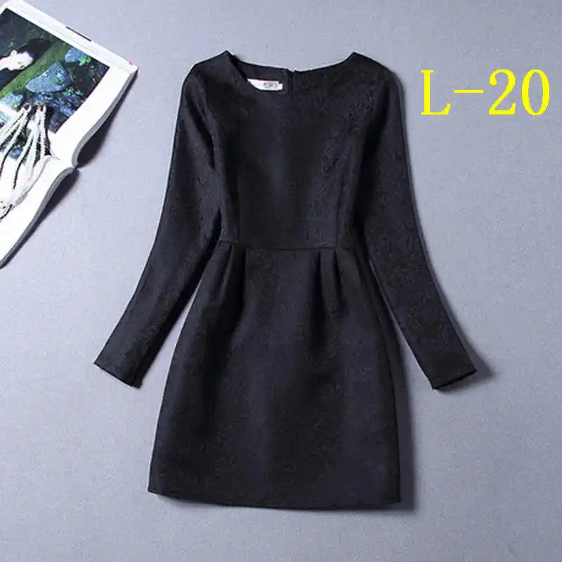 2015 Women Autumn Dress Print New Fashion Casual Dresses Long Sleeve Winter Vestidos Femininos Mavodovama | Женская одежда