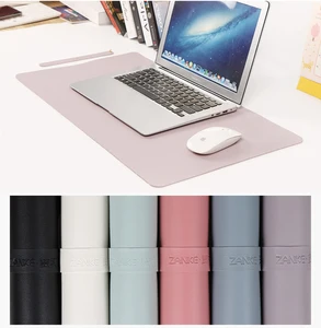 Водонепроницаемый коврик для мыши, из ПУ кожи, толщина 2 мм, 80 х45 см