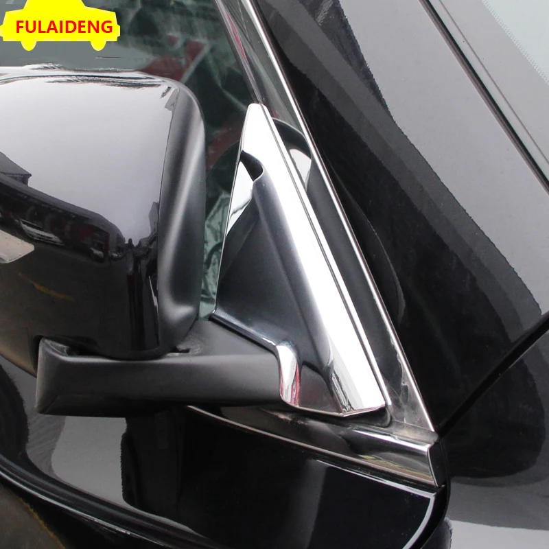 2 шт. для Nissan X Trail Rogue 2014 2017 ABS хром передняя дверь окно треугольная обрезная крышка