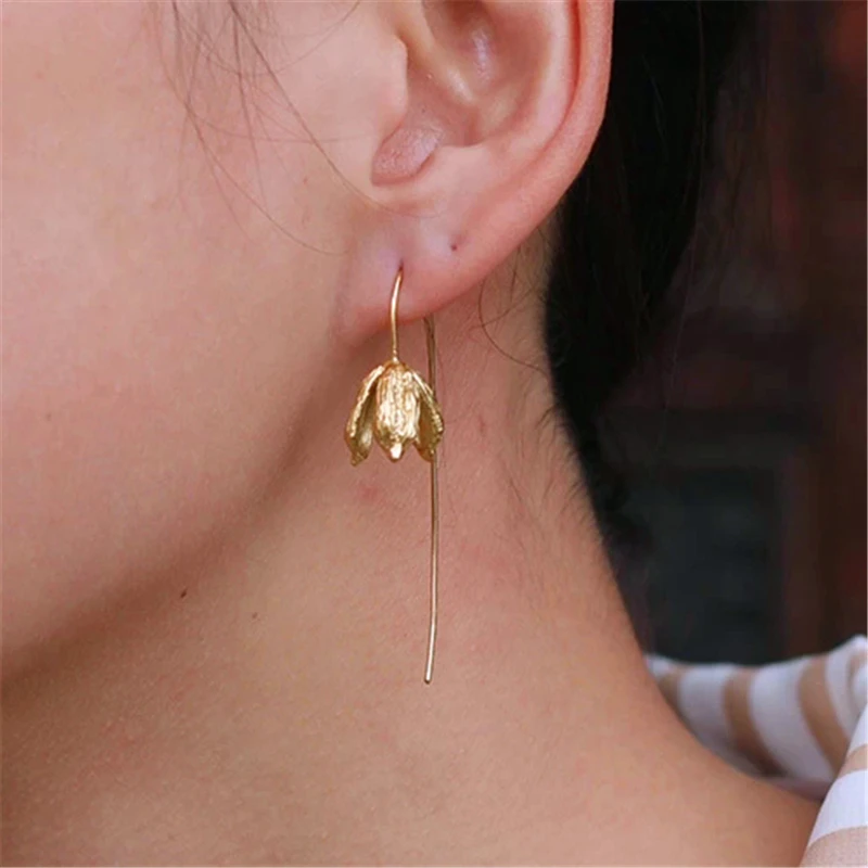 необычные товары ручная работа бижутерия особенный Растения люстры серьги