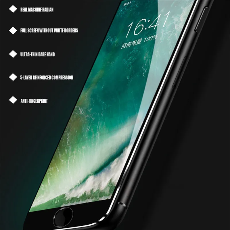 5D закаленное стекло с изогнутыми краями для iPhone 11 XS XSMax XR полное покрытие Защита
