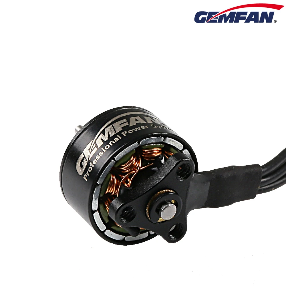 Бесщеточные двигатели GEMFAN 08028 12000KV 1 2S бесщеточный двигатель для гоночного