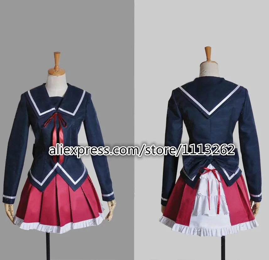 

KOSEYA K Project Ashinaka старшая школа Kukuri Yukizome косплей костюм маскарадный набор на заказ Бесплатная доставка