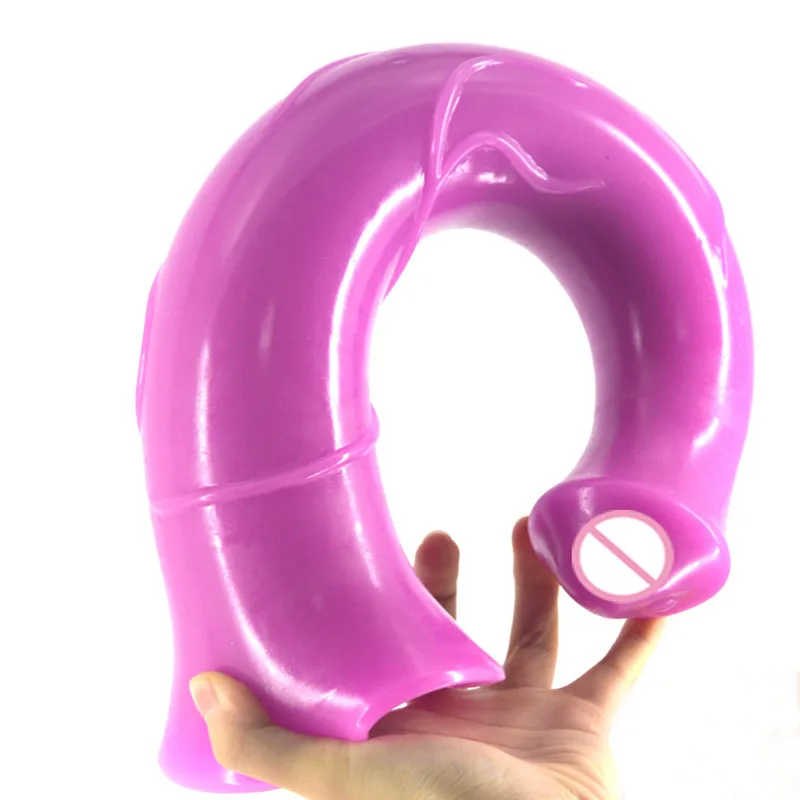 Реалистичный пенис огромный большой силиконовый лошадиный дилдо с присоской