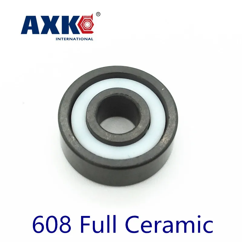 2019 прямые продажи настоящий Axk 608 Полный керамический подшипник (1 шт.) 8*22*7 мм Si3n4