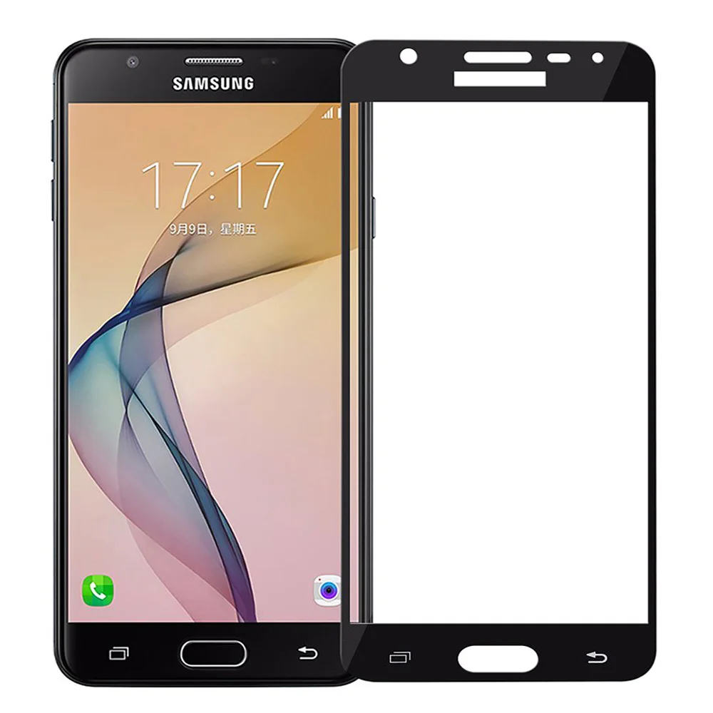 Полное покрытие закаленное стекло для Samsung Galaxy J3 Pro J5 J7 Prime Note 4 5 A3 A5 A7 2016 2017 S6 S7
