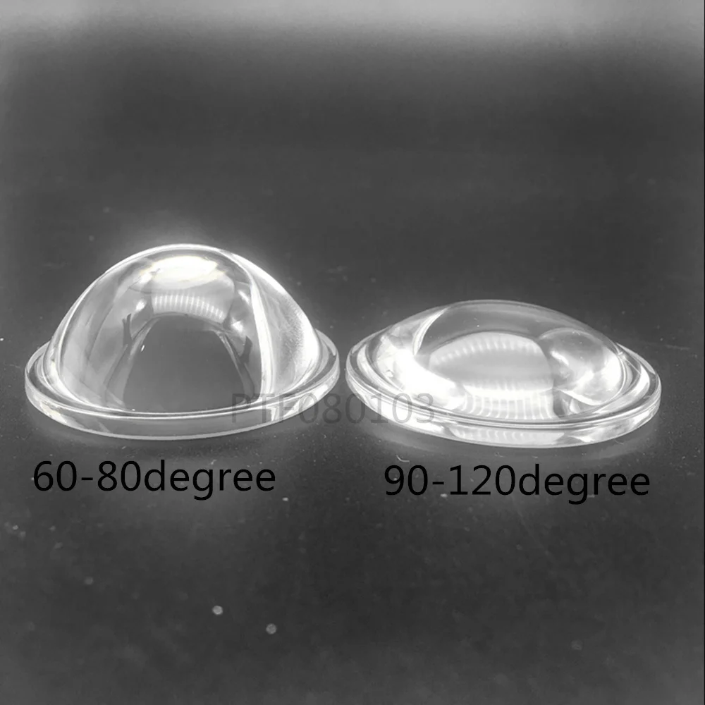 

2 шт. 44 мм Светодиодная ламсветильник для объектива рефлекторный коллиматор широкий угол для 10 Вт 20 Вт 30 Вт 50 Вт 100 Вт 60-80 90-градусов для самостоятельной светодиодной подсветки