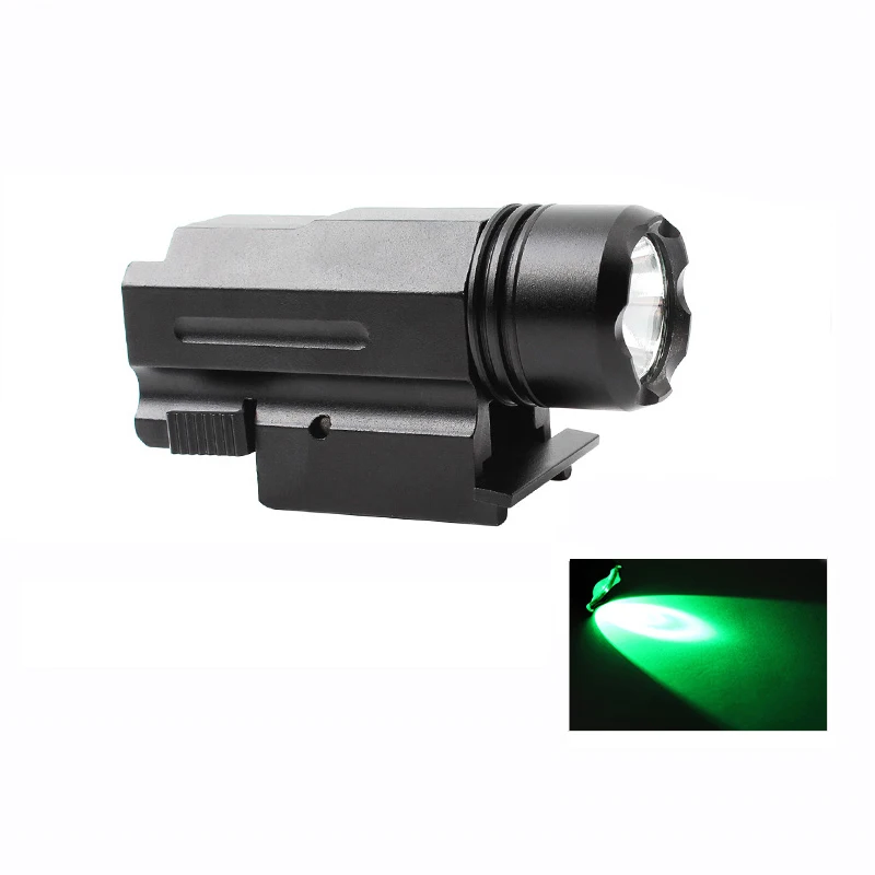 

High Quality Tactical Flashlight Pistol Airsoft Rifle Hunting Torch Accessories 20mm Rail For Outdoor Sports Camping Hunting