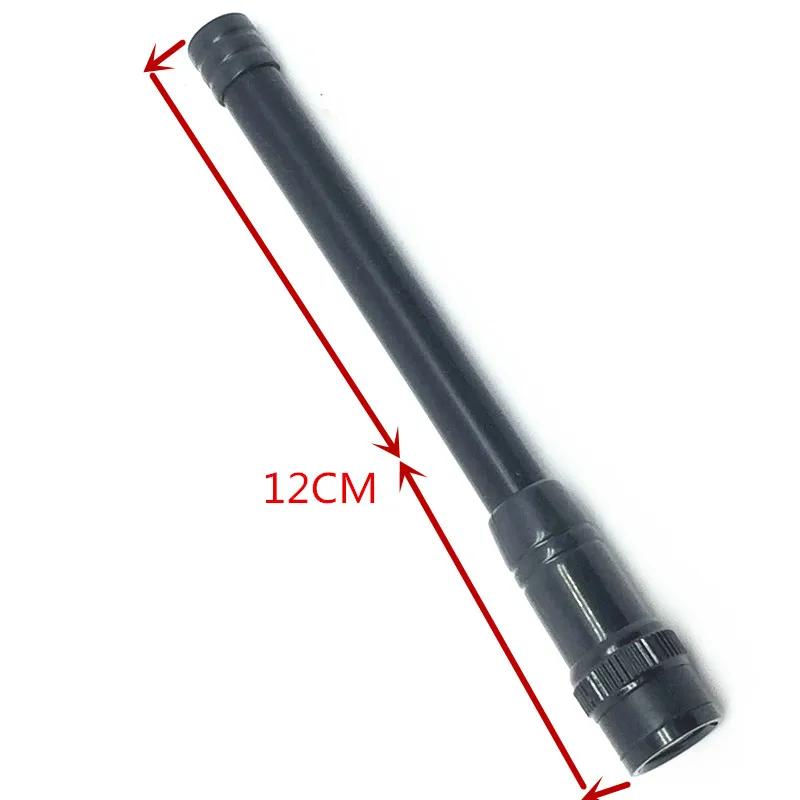 Black Dual-Section 144/430 Soft Antenna for ICOM V8 V82 V85 V80 Kenwood walkie talkie | Мобильные телефоны и аксессуары