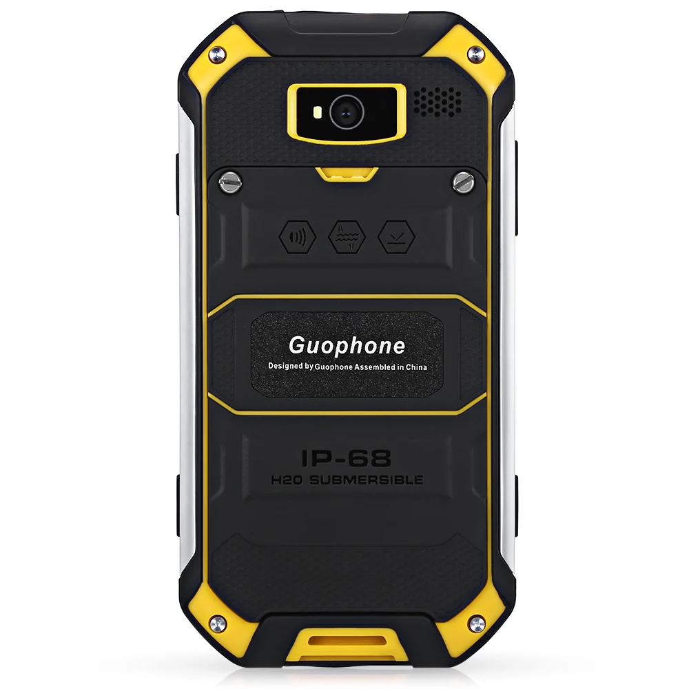 IP68 водонепроницаемый Guophone V19 4.5 ''Android 5.1 3 г смартфон пыли и ударопрочный MTK6580 Quad