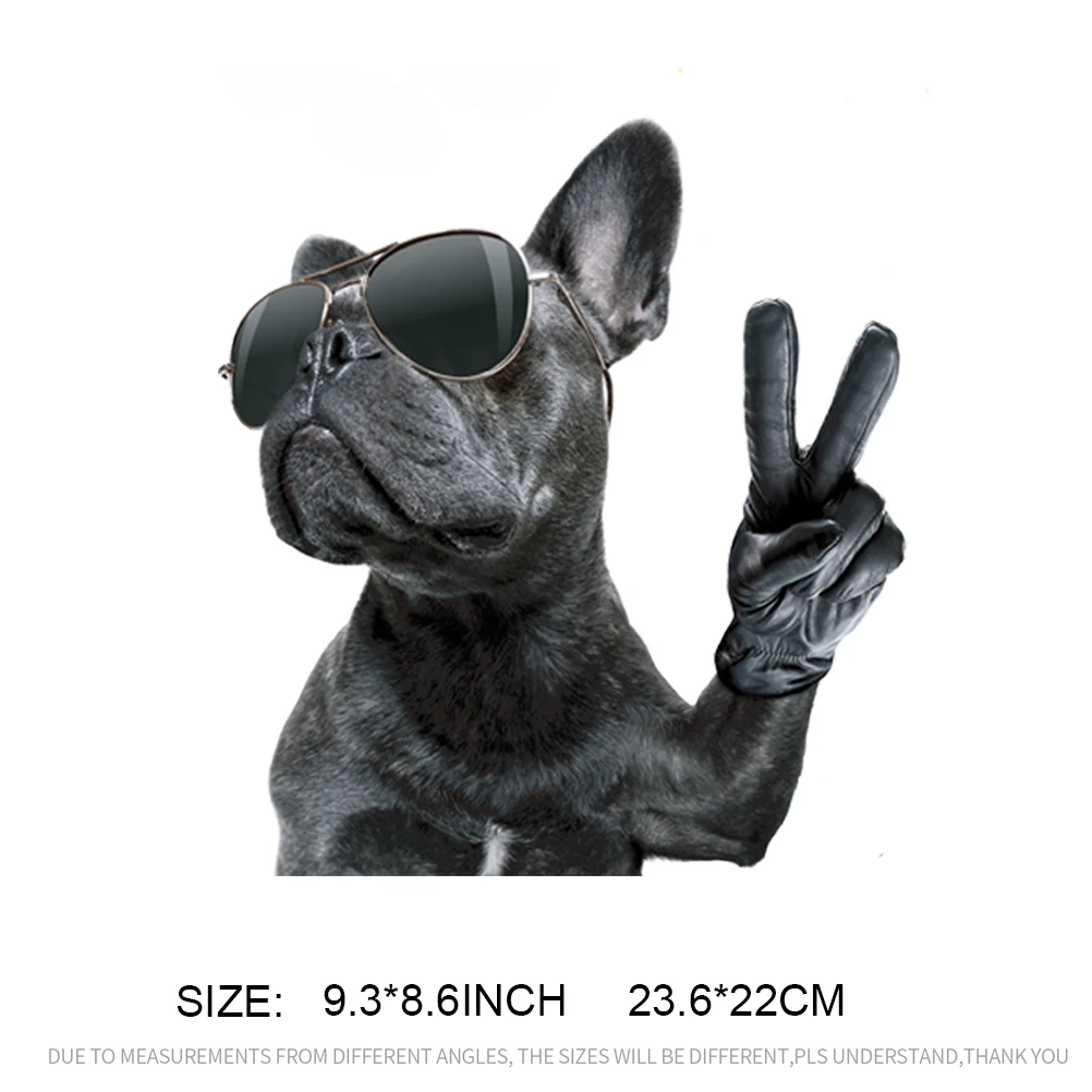 1 шт. Прохладный наклейка с собакой глажка на Patchs для пальто Сумка Одежда