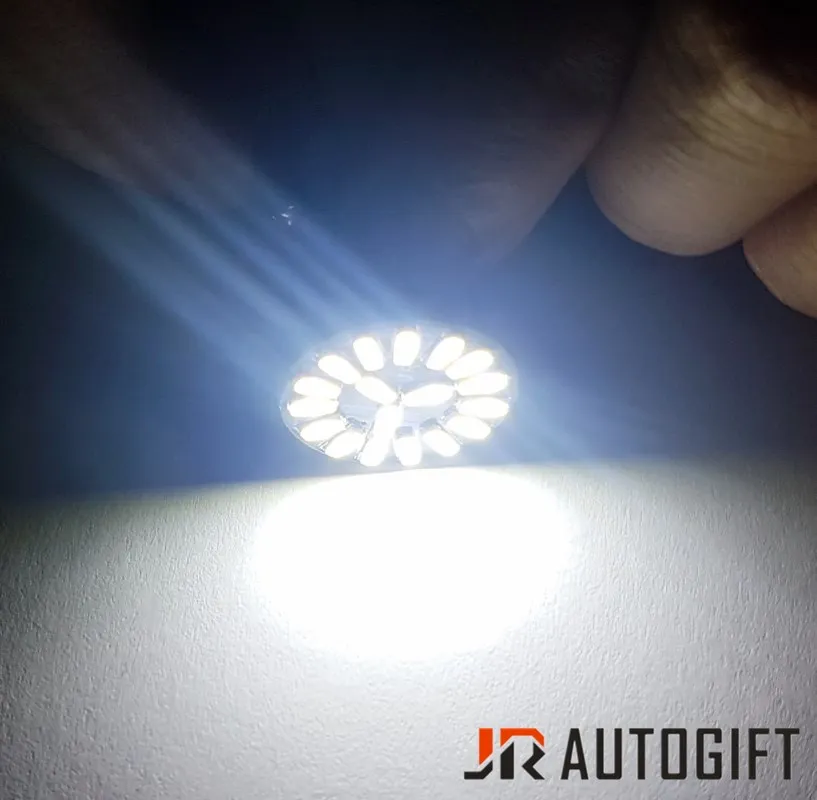 Светодиодный фонарь поворота автомобиля 20X 12/24 В 1156 1157 7443 S25 BA15S BAY15D P21W T25 18SMD 4014