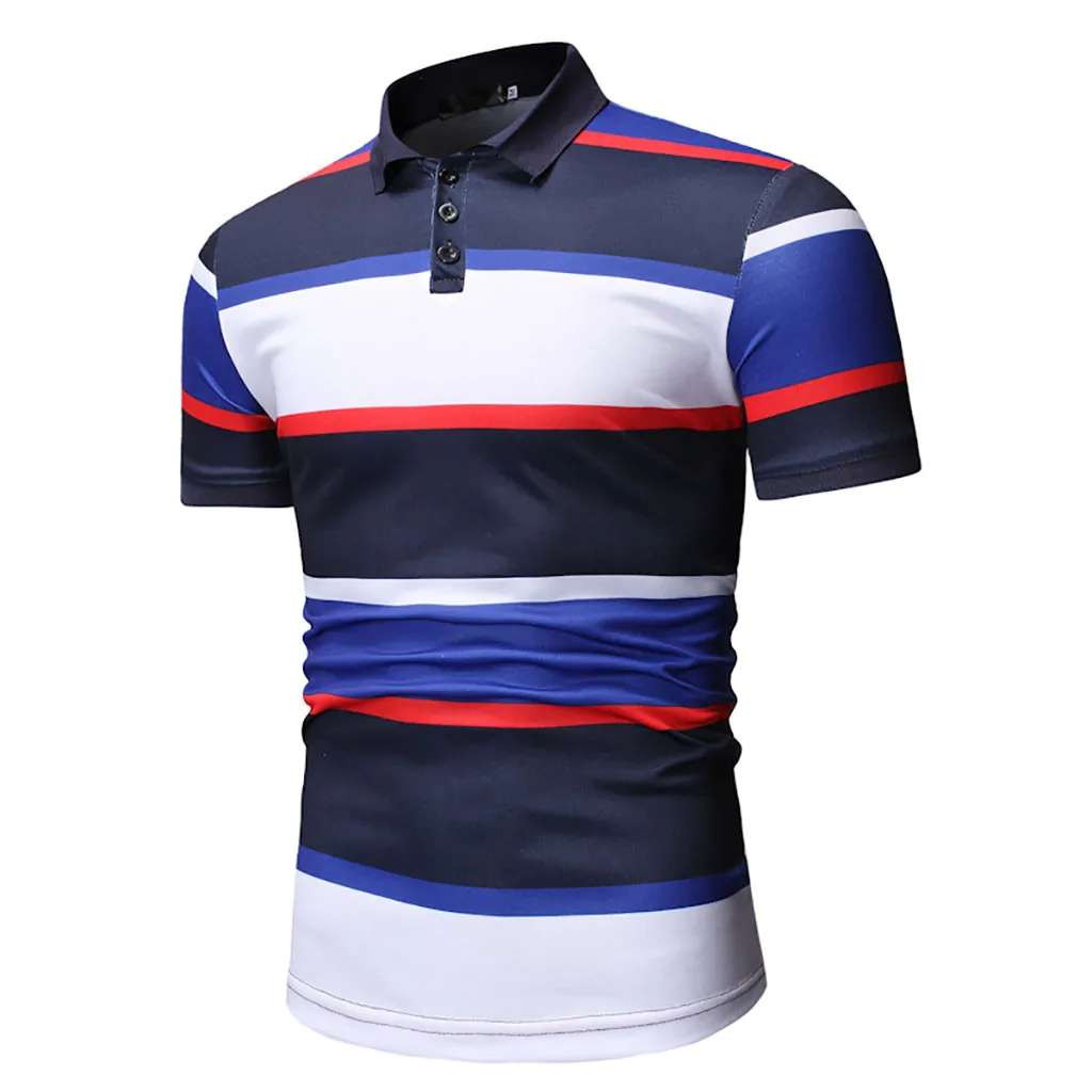 Новые Брендовые мужские s рубашки 2019 летние с v образным вырезом лоскутные