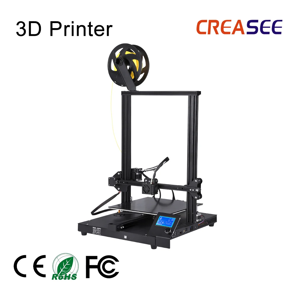 Creasee 3d принтер CS10 Высокоточный 3d принтер DIY Набор самостоятельной сборки с обновлением, печать на CS10 3d принтер
