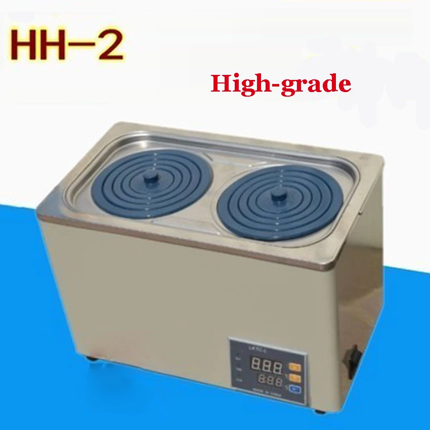 

1 шт. высококачественный HH-2 с двойным цифровым дисплеем, Электрический Термостатический Водяной банный студийный объем 6,8л, переменный ток ...