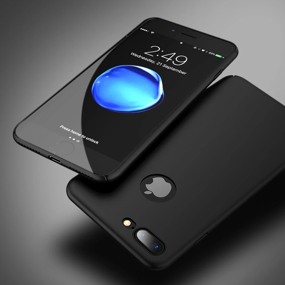 2018 New Floveme Прохладный чехол для телефона iPhone 7 8 6s 6 ультра тонкий жесткий Пластик
