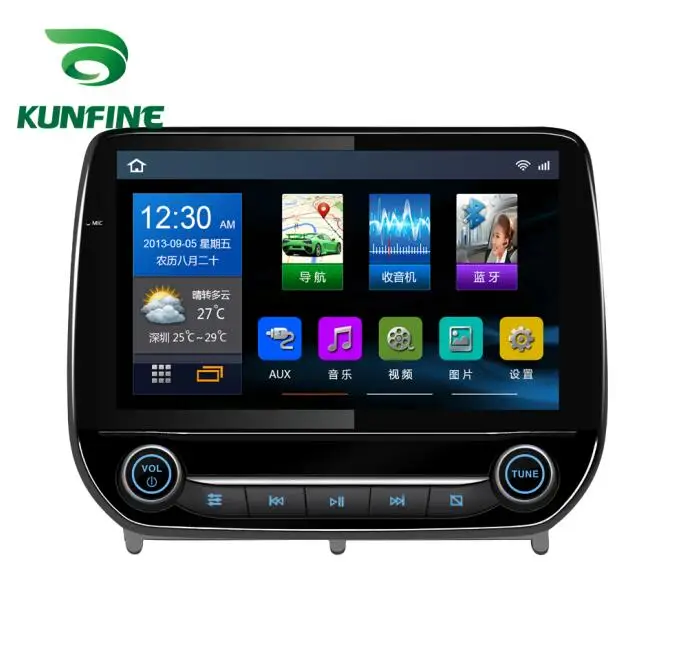 Восьмиядерный Android 8 1 4 Гб ОЗУ 64 ПЗУ автомобильный DVD GPS навигационный плеер Deckless