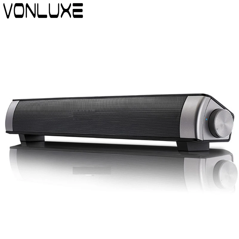 Vonluxe колонны для компьютера Bluetooth Динамик Саундбар ТВ Sound Bar домашний Театр