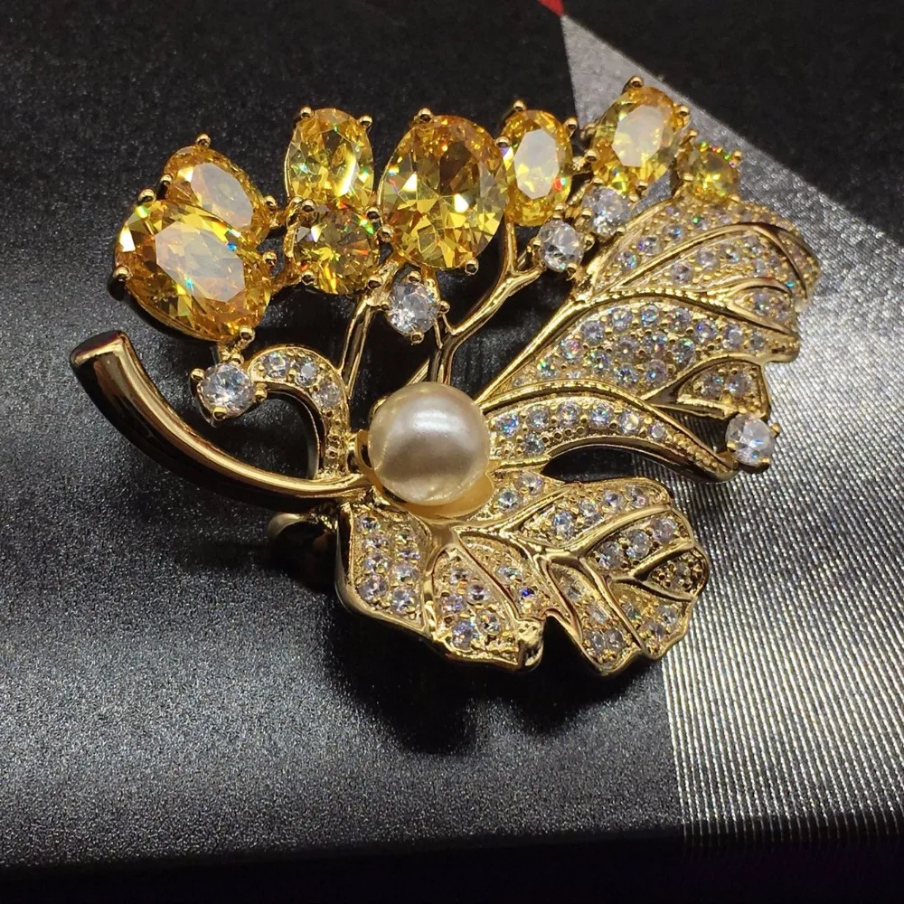 Женская Брошь из циркония Кадо|broche femme|broches brochebroches bijoux |