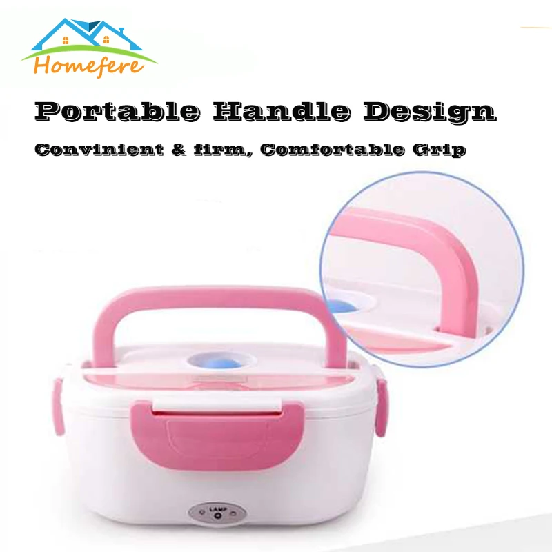 1.5L 110V/220V Portable Electrical Lunch Box Office School Car Lunchbox Kids Heated Lunch Box bento Food Container Free Shipping