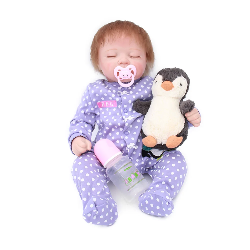 OtardDolls кукла-реборн 2" 50 см, мягкая силиконовая кукла для новорожденных, куклы для новорожденных, Реалистичная настоящая кукла для детей, подарок на день рождения, Рождество