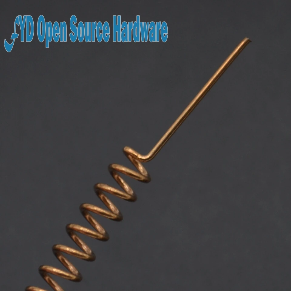 10pcs 433Mhz Phosphor copper spring helical antenna direct welding PCB board | Электронные компоненты и