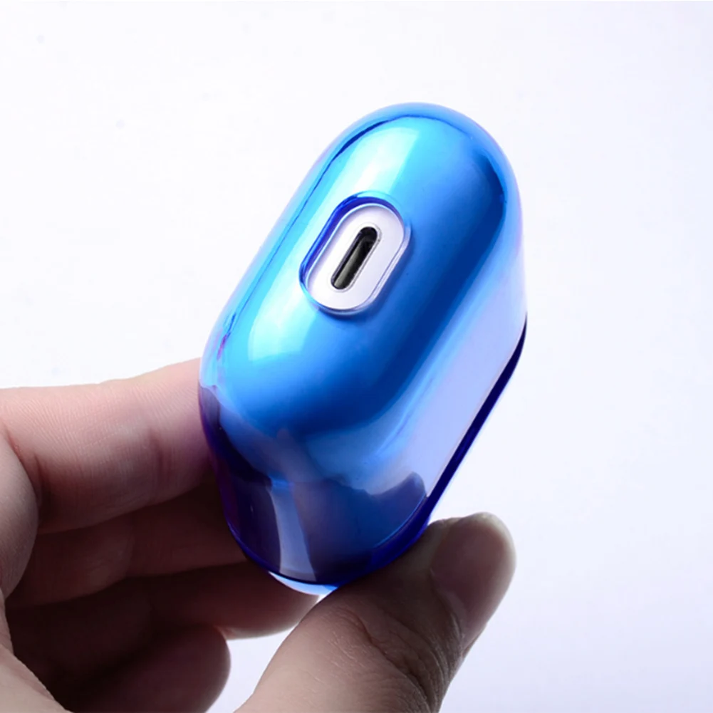 Прозрачные наушники чехол для Apple AirPods жесткое зарядное устройство ПК коробка